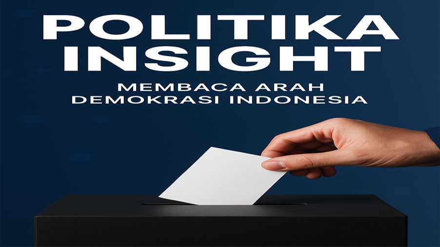 Pembicara politik di podium