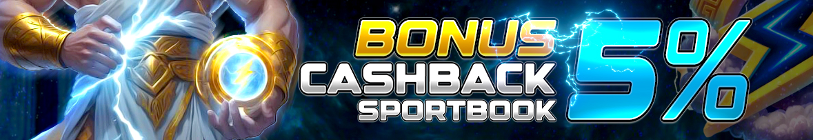 BONUS CASHBACK SPORTBOOK 5%
