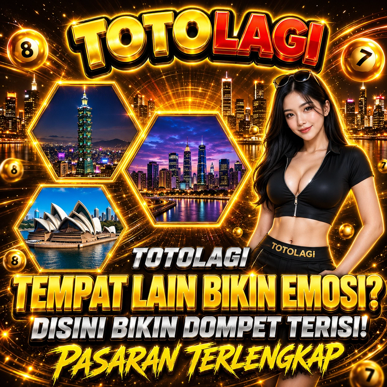 TOTOLAGI ⚡️ Tempat Lain Bikin Emosi? Disini Bikin Dompet Terisi!
