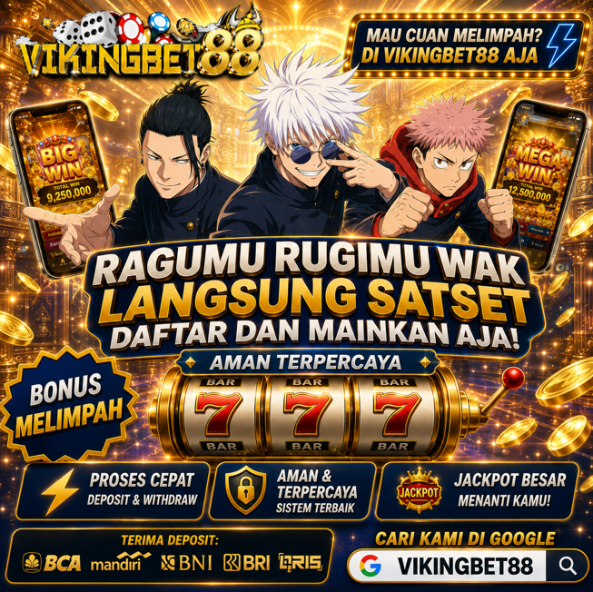 VIKINGBET88: Portal Slot Gacor Resmi 2026 menyediakan akses ke permainan slot yang terpercaya dan berkualitas tinggi.