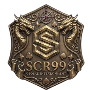 SCR99 logo: bolt mark on a panel plate