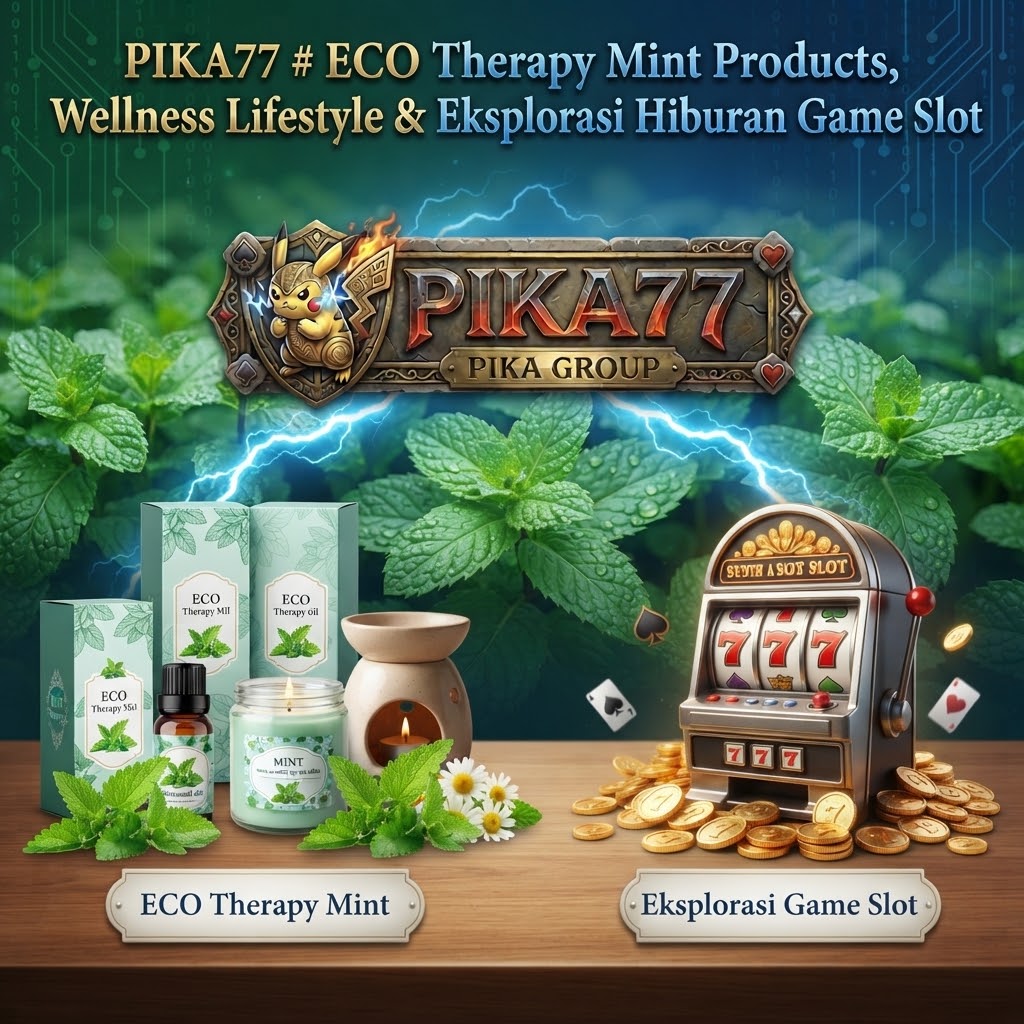 PIKA77 # ECO Therapy Mint Products, Wellness Lifestyle & Eksplorasi Hiburan Game Slot
